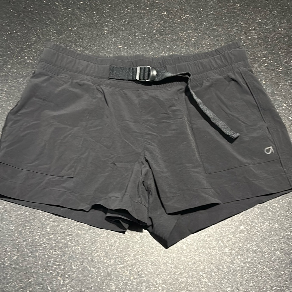 Gap Fit Athletic Nylon Black Shorts